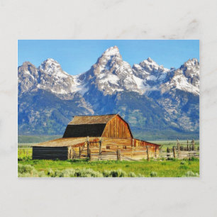Carte Postale Les Montagnes de Barns