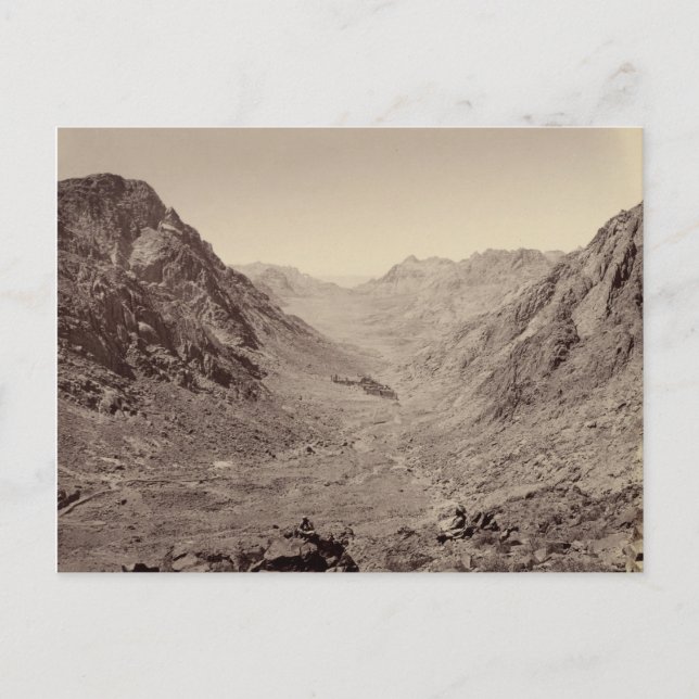 Carte Postale Les montagnes du Sinaï (Devant)
