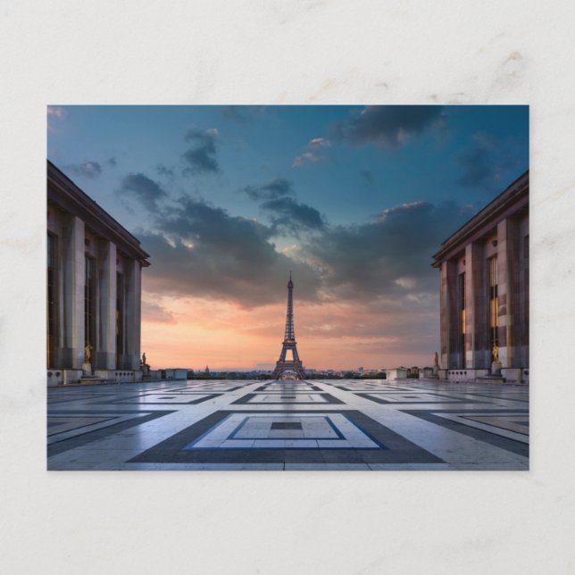 Carte Postale Les monuments | La Tour Eiffel (Devant)