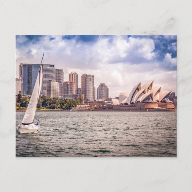 Carte Postale Les monuments | Opéra de Sydney (Devant)
