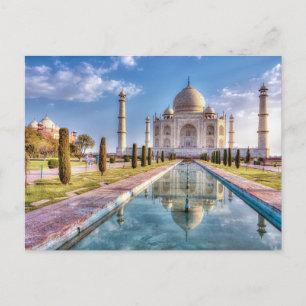 Carte Postale Les monuments Taj Mahal Sunrise
