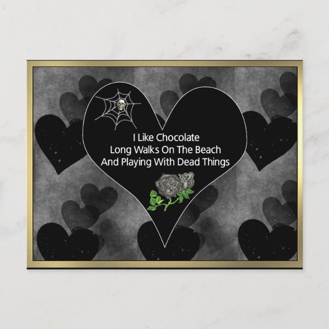 Carte Postale Les morts (Devant)