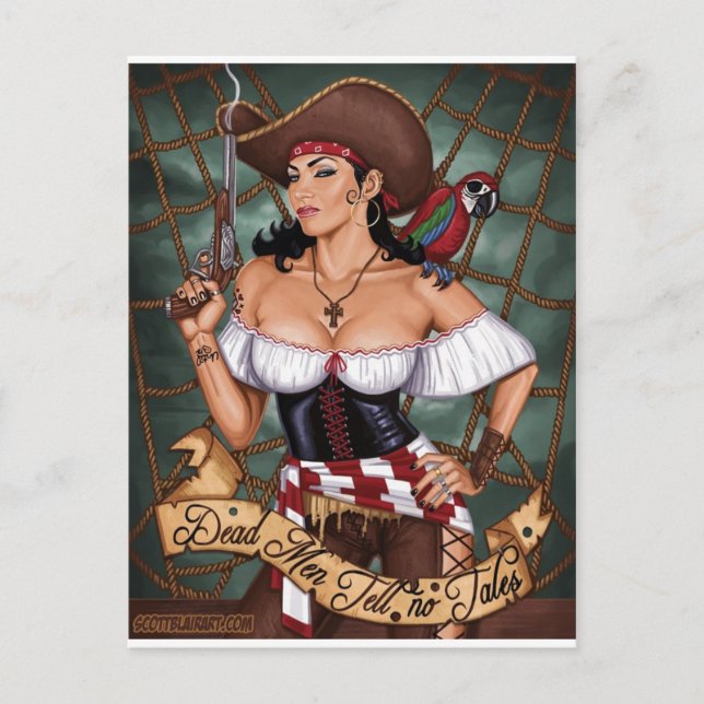 Carte Postale Les morts disent non aux histoires (Devant)