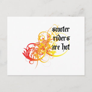 Carte Postale Les motocyclistes sont chauds