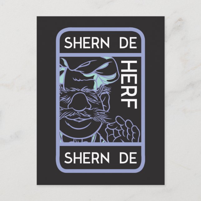 Carte Postale Les Muppets | Shern De Herf (Devant)