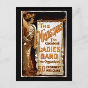 Carte Postale "Les Navassars" Vintage Vaudeville