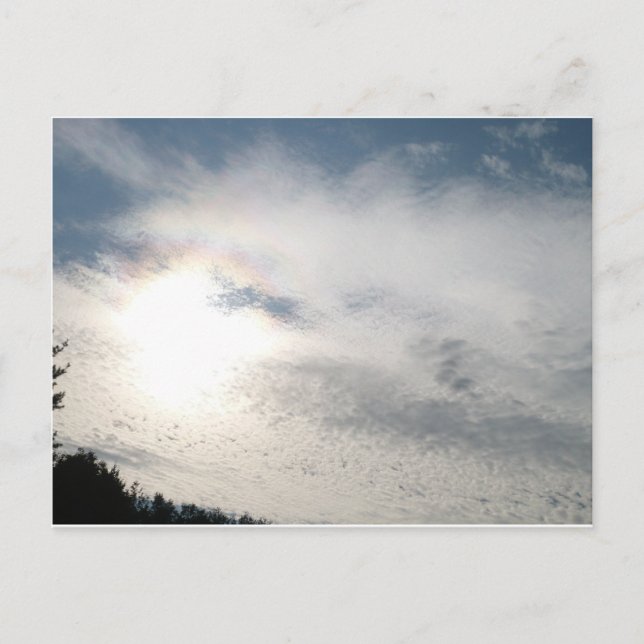 Carte Postale Les nuages sont magiques (Devant)