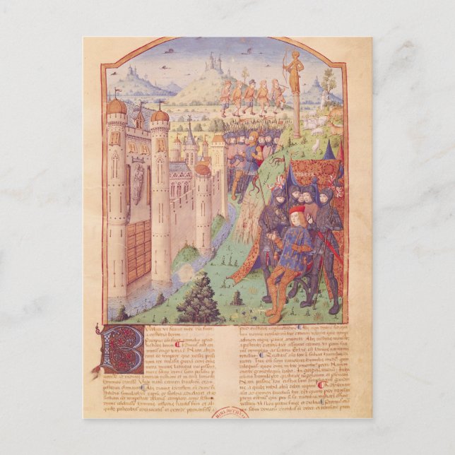 Carte Postale Les oeuvres de Virgile avec commentaire de Servius (Devant)