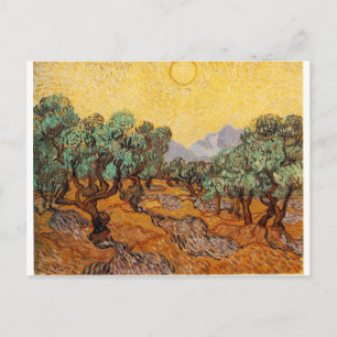 Carte Postale Les oliviers de Vincent Van Gogh