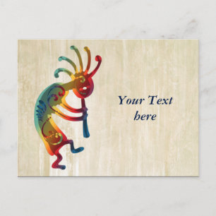 Carte Postale Les ornements KOKOPELLI + vos idées