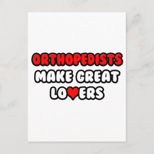 Carte Postale Les Orthopédistes Font De Grands Amateurs