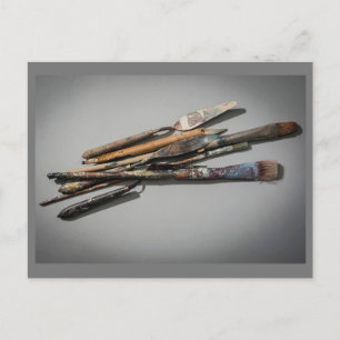 Carte Postale Les outils de peinture d'Alma Thomas