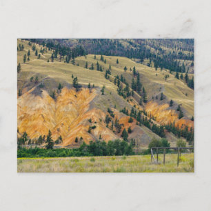Carte Postale Les Painted Hills de Clinton en Colombie-Britanniq