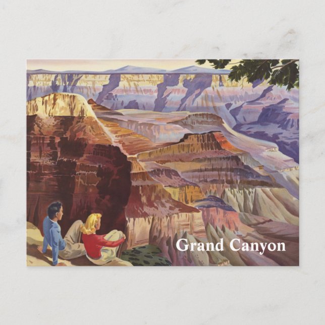Carte Postale Les parcs nationaux du Grand Canyon (Devant)