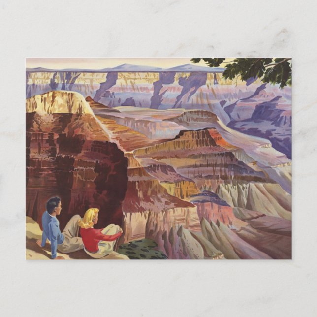 Carte Postale Les parcs nationaux du Grand Canyon (Devant)