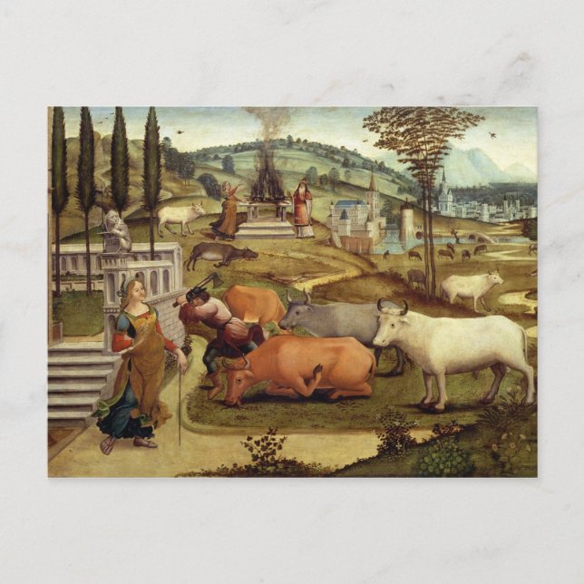 Carte Postale Les Passions de Pasiphae, épouse du roi Minos de C (Devant)