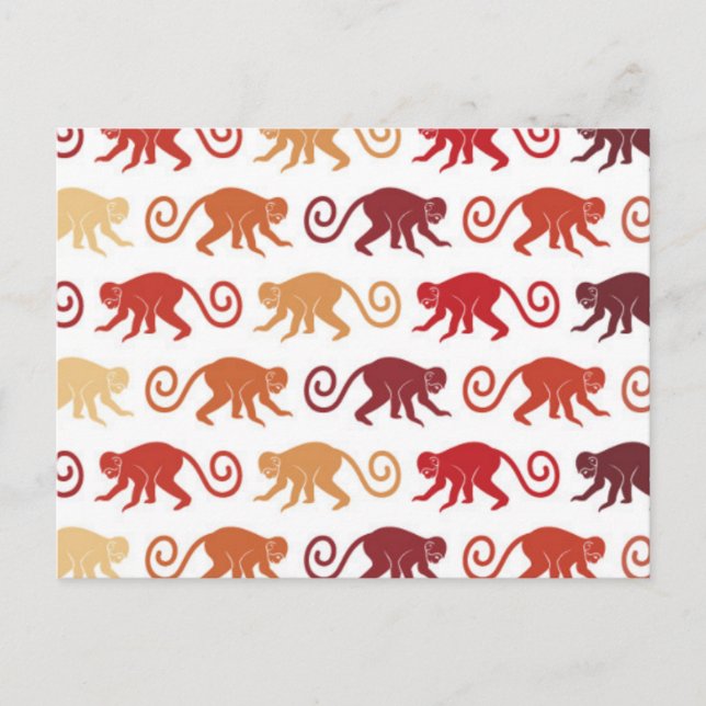 Carte Postale Les Patters de Red Monkey (Devant)