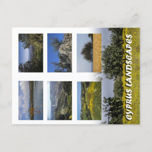 Carte Postale Les paysages de Chypre