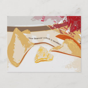 Carte Postale "Les perspectives financières sont excellentes" Fo
