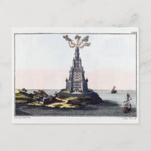 Carte Postale Les Pharos d'Alexandrie