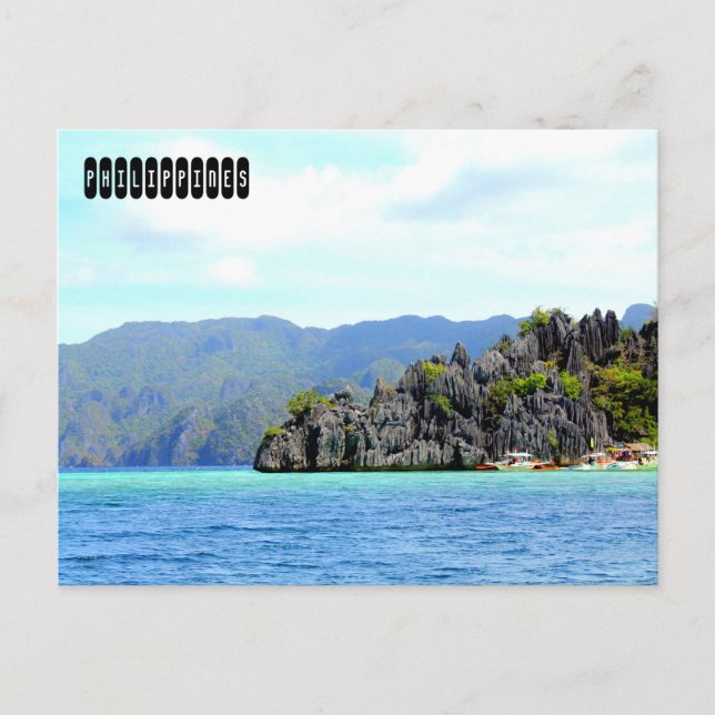 Carte Postale Les Philippines (Devant)