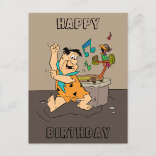 Carte Postale Les Pierrafeu   Fred Flintstone Dancing