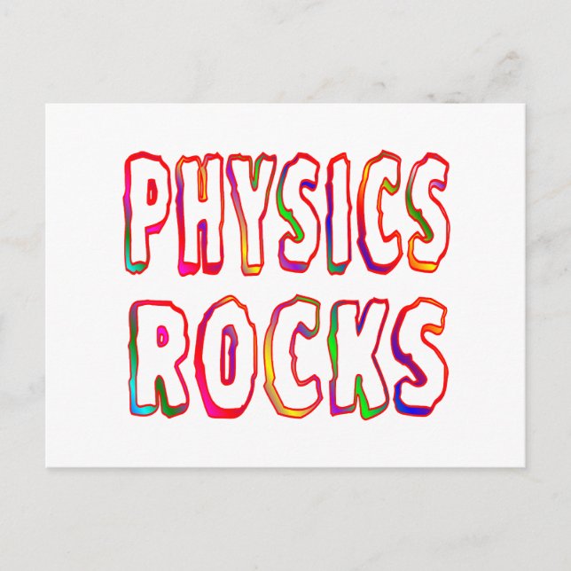 Carte Postale Les pierres de physique (Devant)