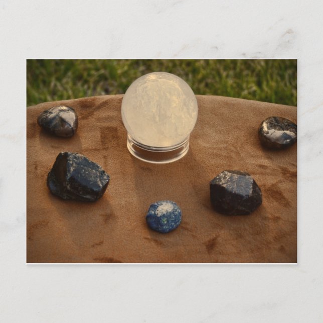 Carte Postale Les pierres disent tout (Devant)