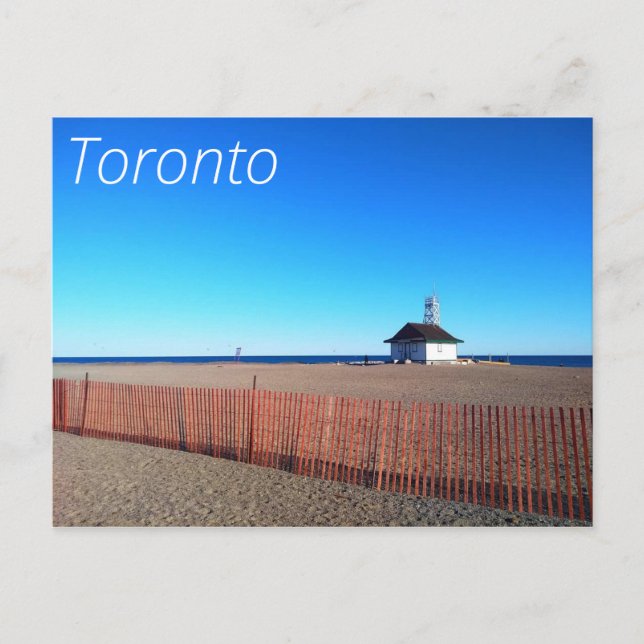 Carte Postale Les plages Toronto Ontario Canada (Devant)