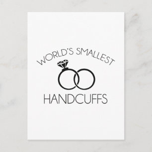 Carte Postale Les plus petites menottes du monde