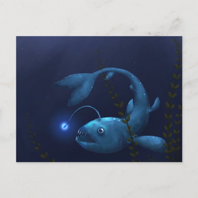 Carte Postale Les poissons-broussailles (Devant)