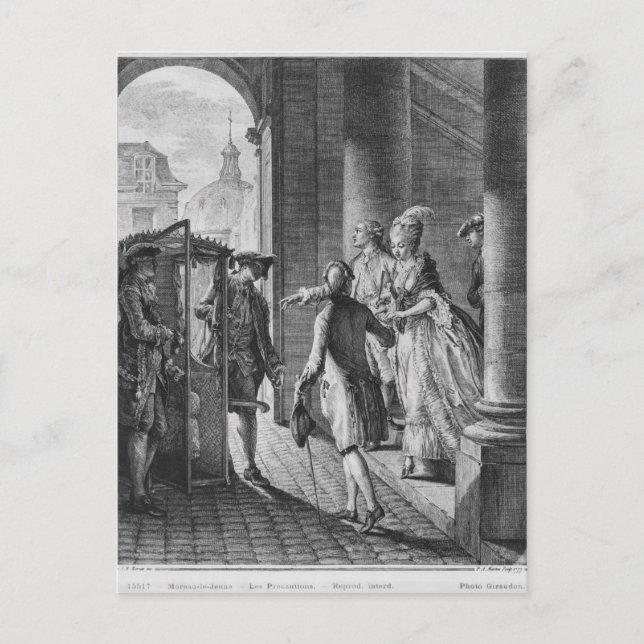 Carte Postale Les précautions (Devant)