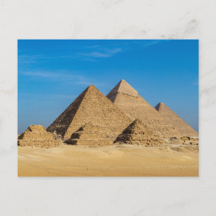 Carte Postale Les Pyramides de Gizeh