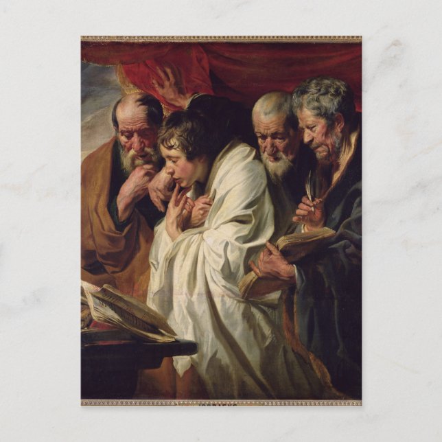 Carte Postale Les Quatre Évangélistes (Devant)