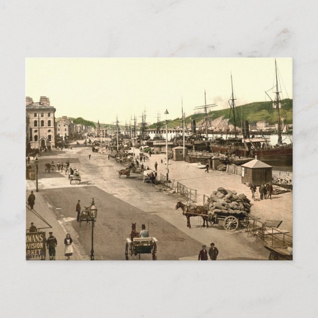 Carte Postale Les Quays, Waterford, Comté Waterford (Devant)