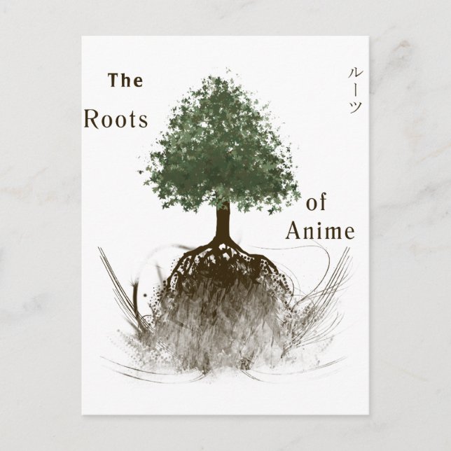 Carte Postale Les racines de l'Anime (Devant)