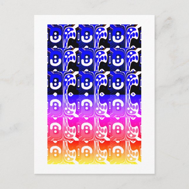 Carte Postale Les radicaux du design artistique (Devant)