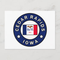Les rapides de cèdre Iowa