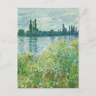 Carte Postale Les rives de la Seine par Monet