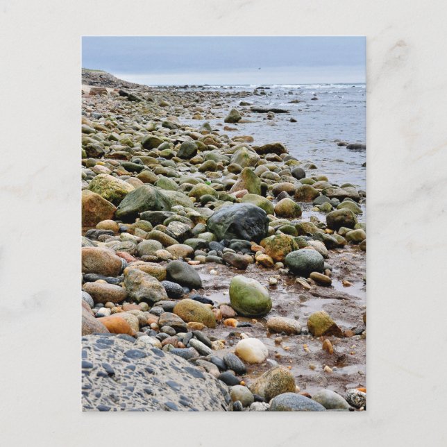 Carte Postale Les rochers des plages de Montauk, Long Island, NY (Devant)