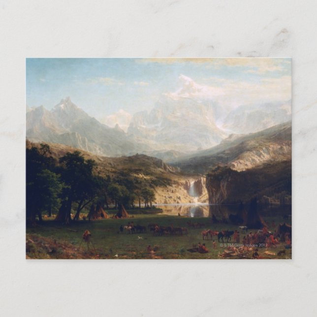 Carte Postale Les Rocheuses (Devant)