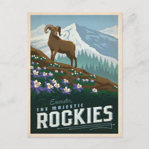 Carte Postale Les Rocheuses   Colorado