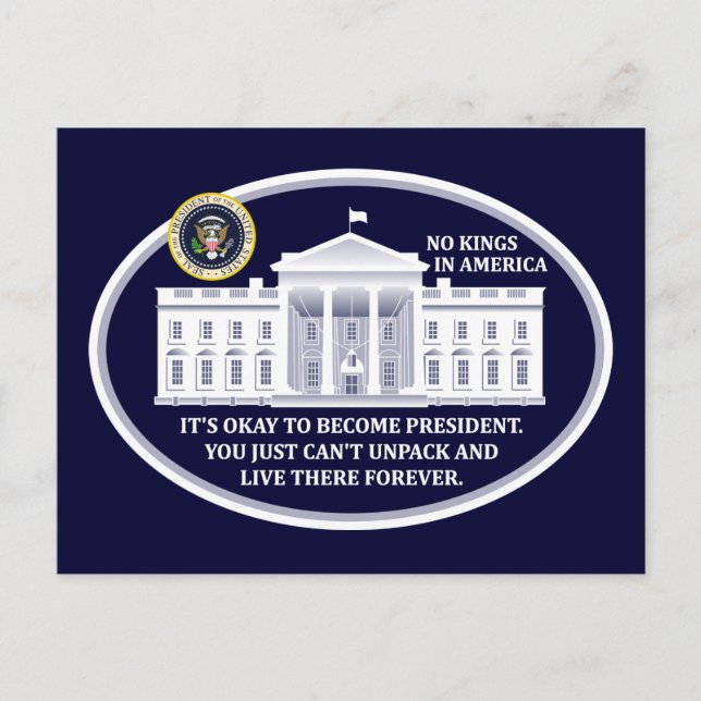 Carte Postale Les rois en Amérique (Devant)