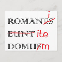 Les Romains rentrent chez eux