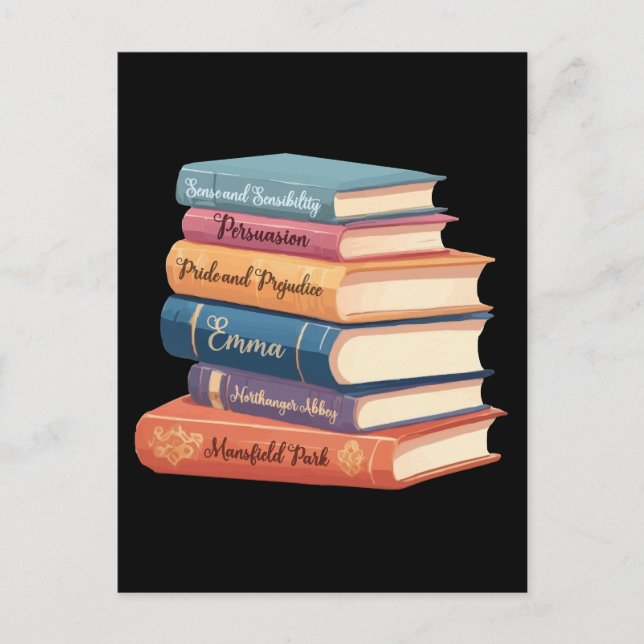 Carte Postale Les romans de Jane Austen VII (Devant)