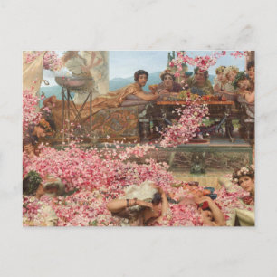Carte Postale Les Roses d'Héliogabalus par Sir Lawrence Alma-Tad
