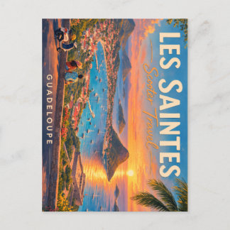 CARTE POSTALE LES SAINTES GUADELOUPE