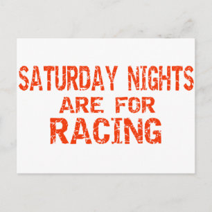 Carte Postale Les Samedi Soirs Sont Pour La Course