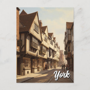 Carte Postale Les Shambles en Angleterre
