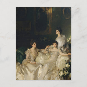 Carte Postale Les soeurs Wyndham par John Singer Sargent